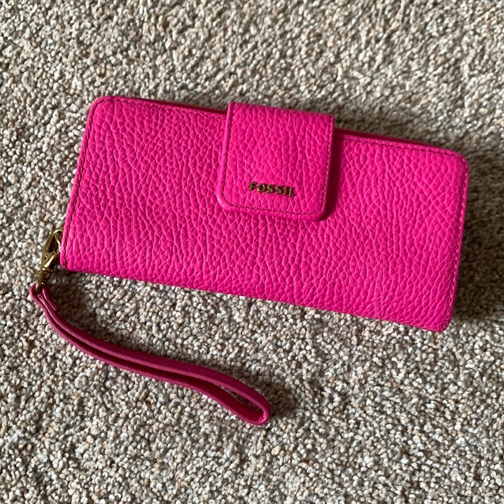 Leather Fossil Wallet